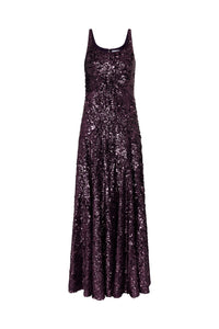 Gown sequin dress