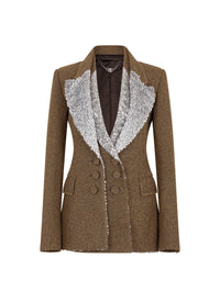 Tailored blazer in wool