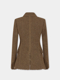 Tailored blazer in wool