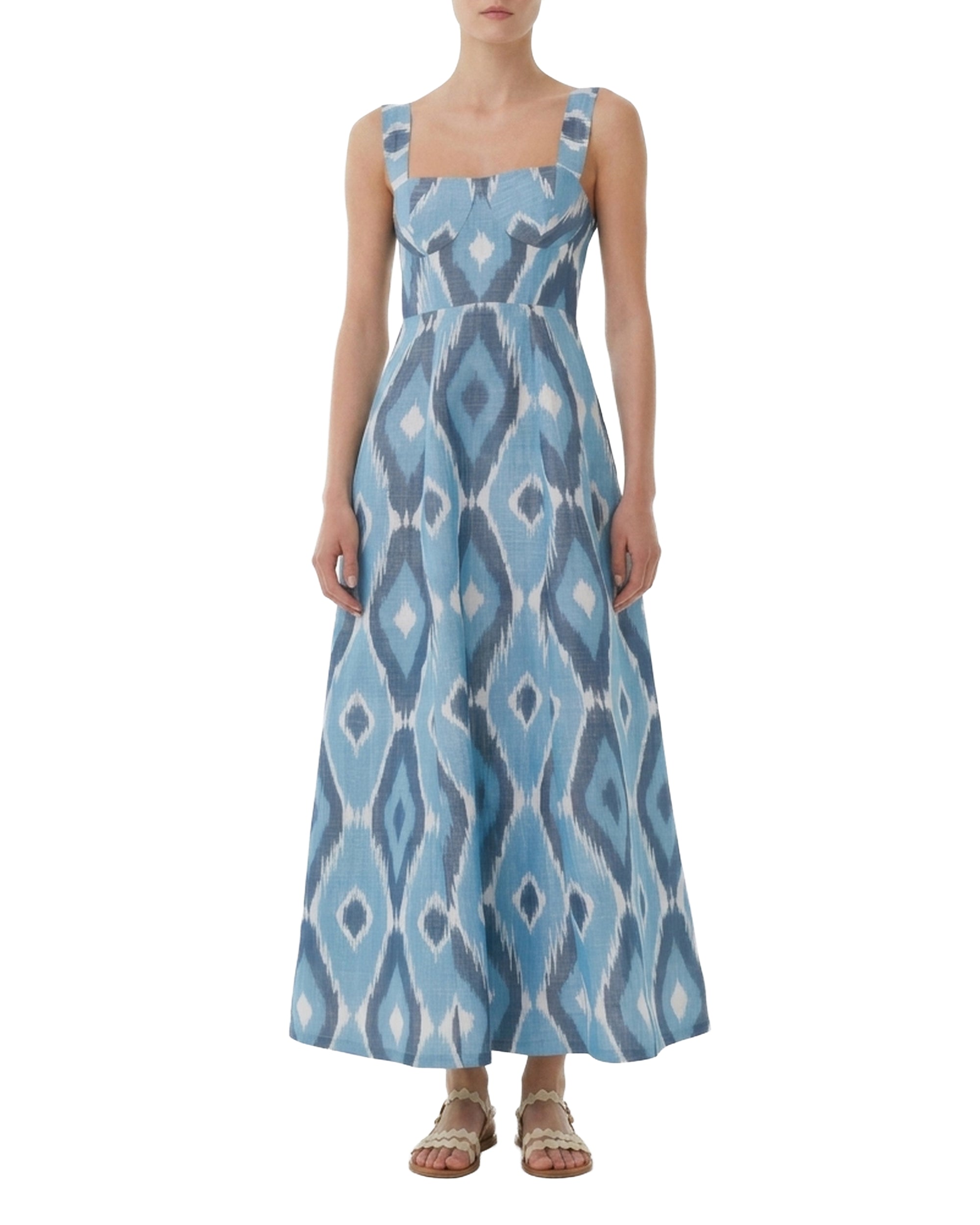 Robe longue Azzurra - Blue