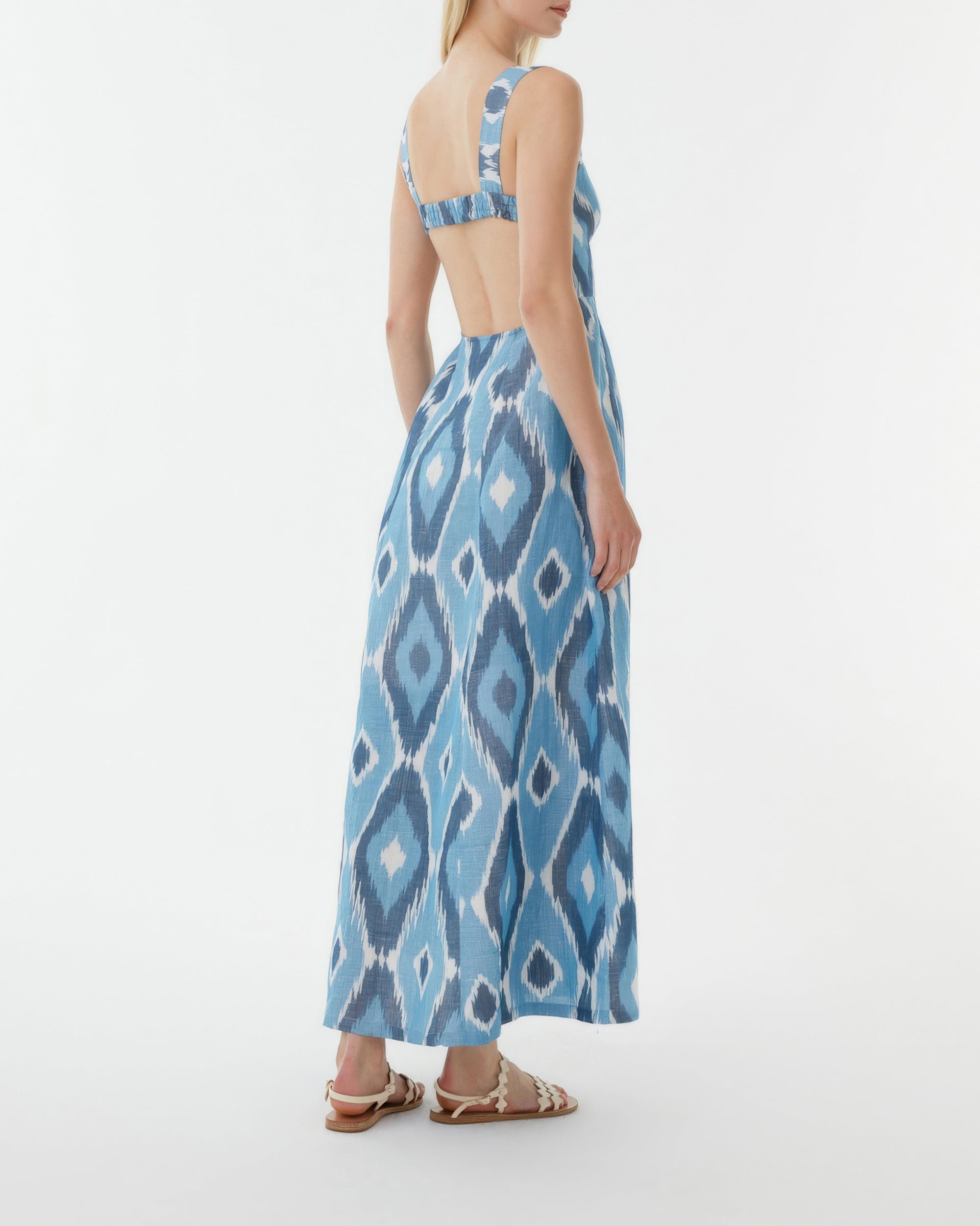 Robe longue Azzurra - Blue