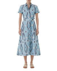 Robe midi Giselle - Blue