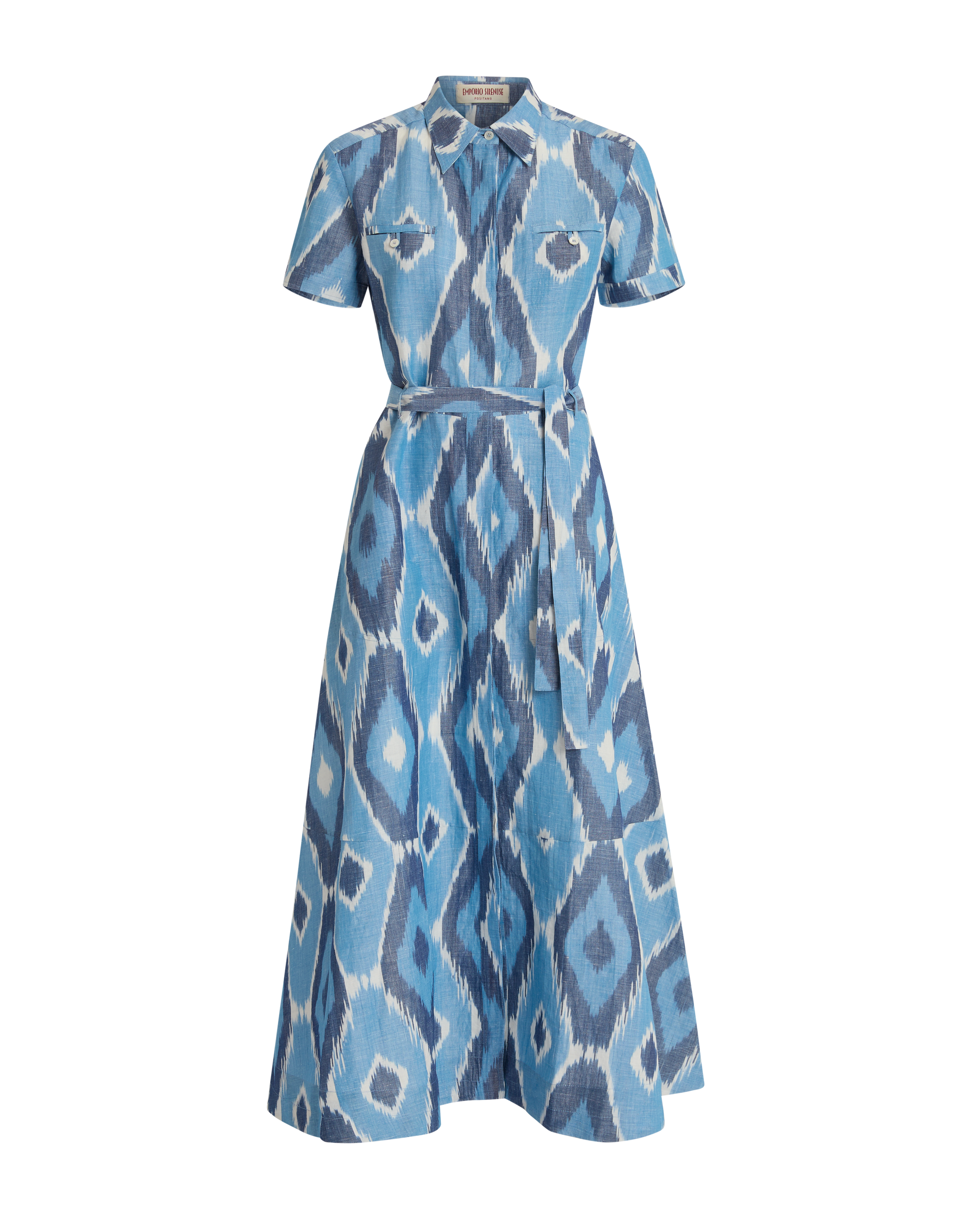 Robe midi Giselle - Blue