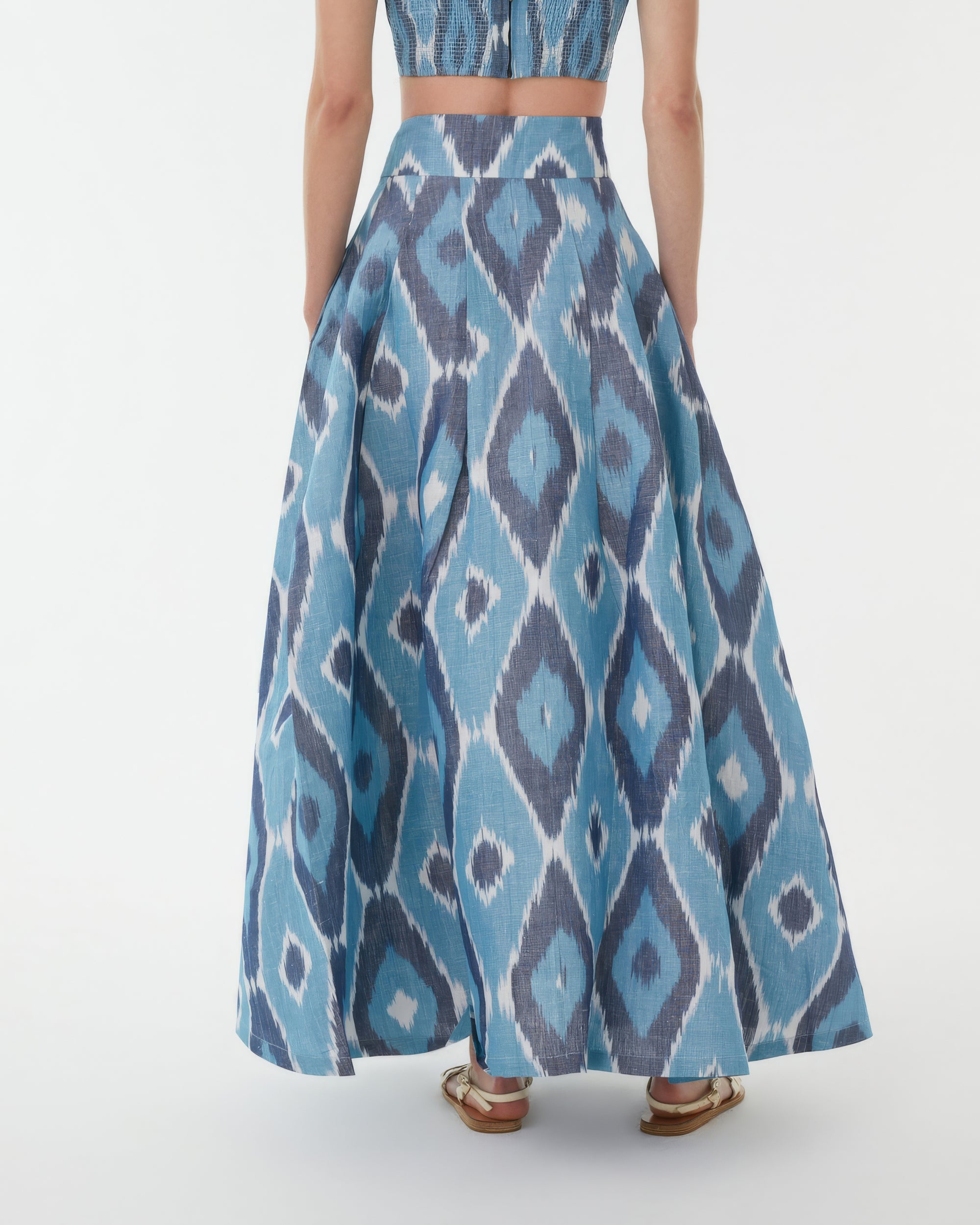 Jupe longue Flaminia - Blue