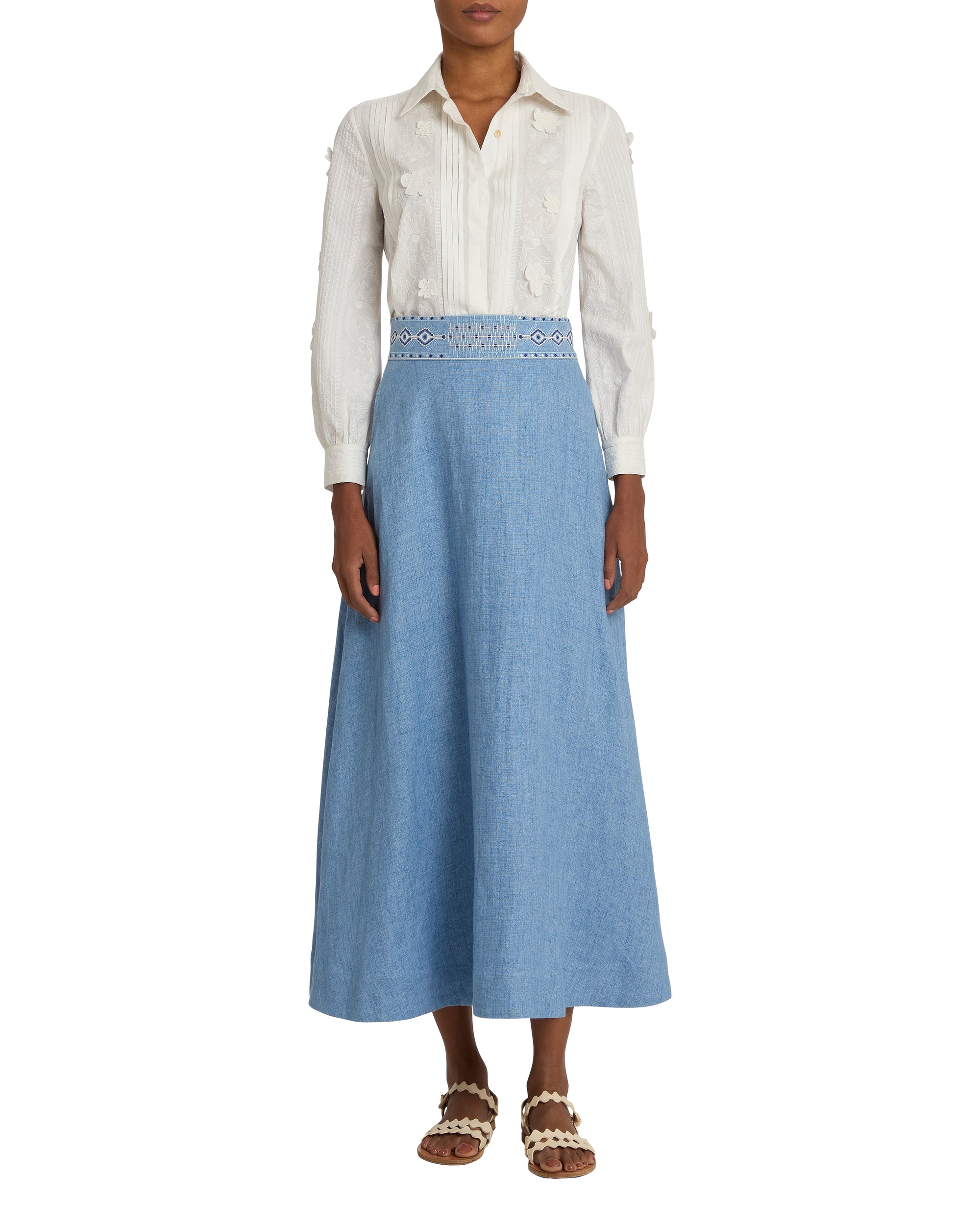 Chemise en lin - White