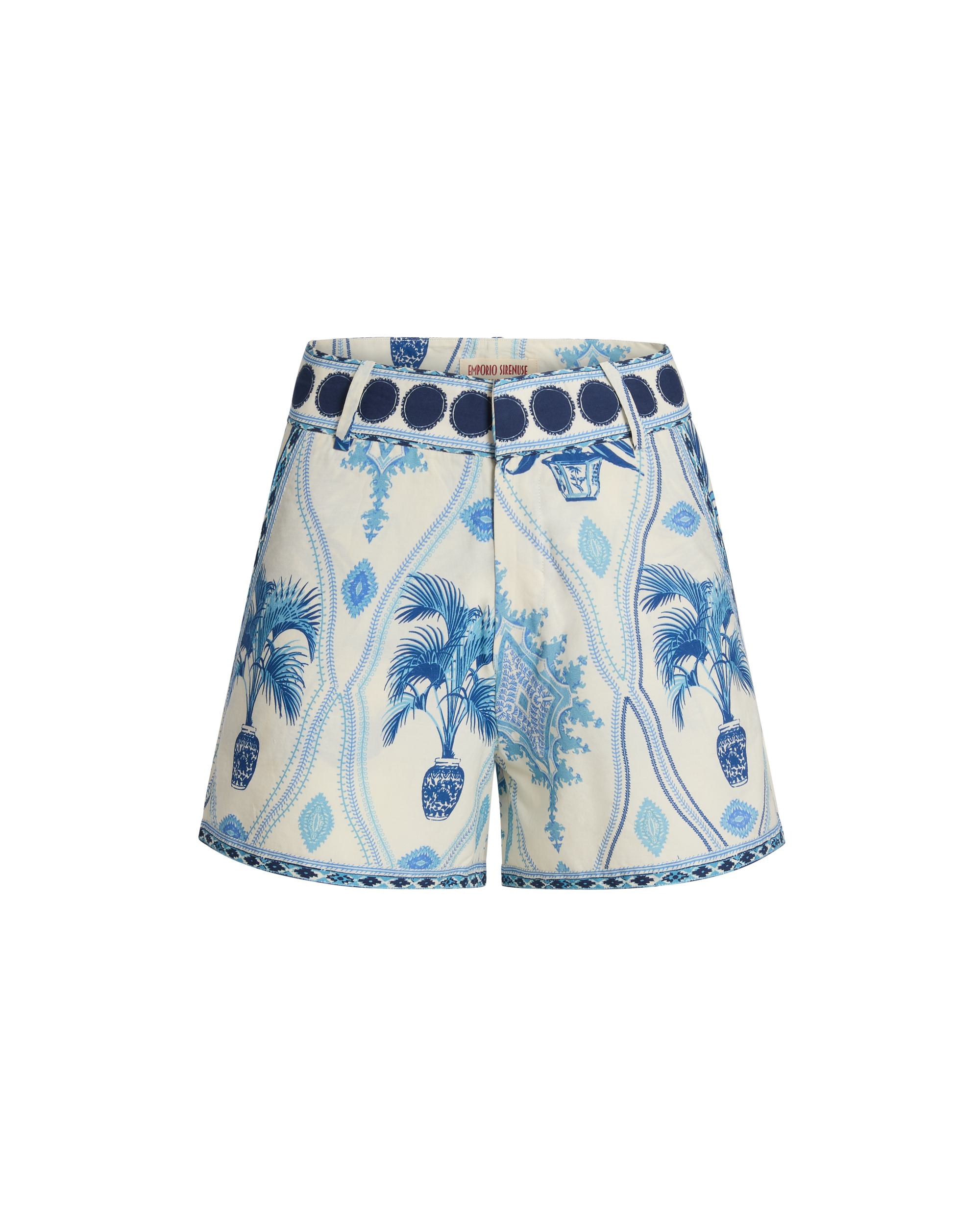 Printed shorts - Blue