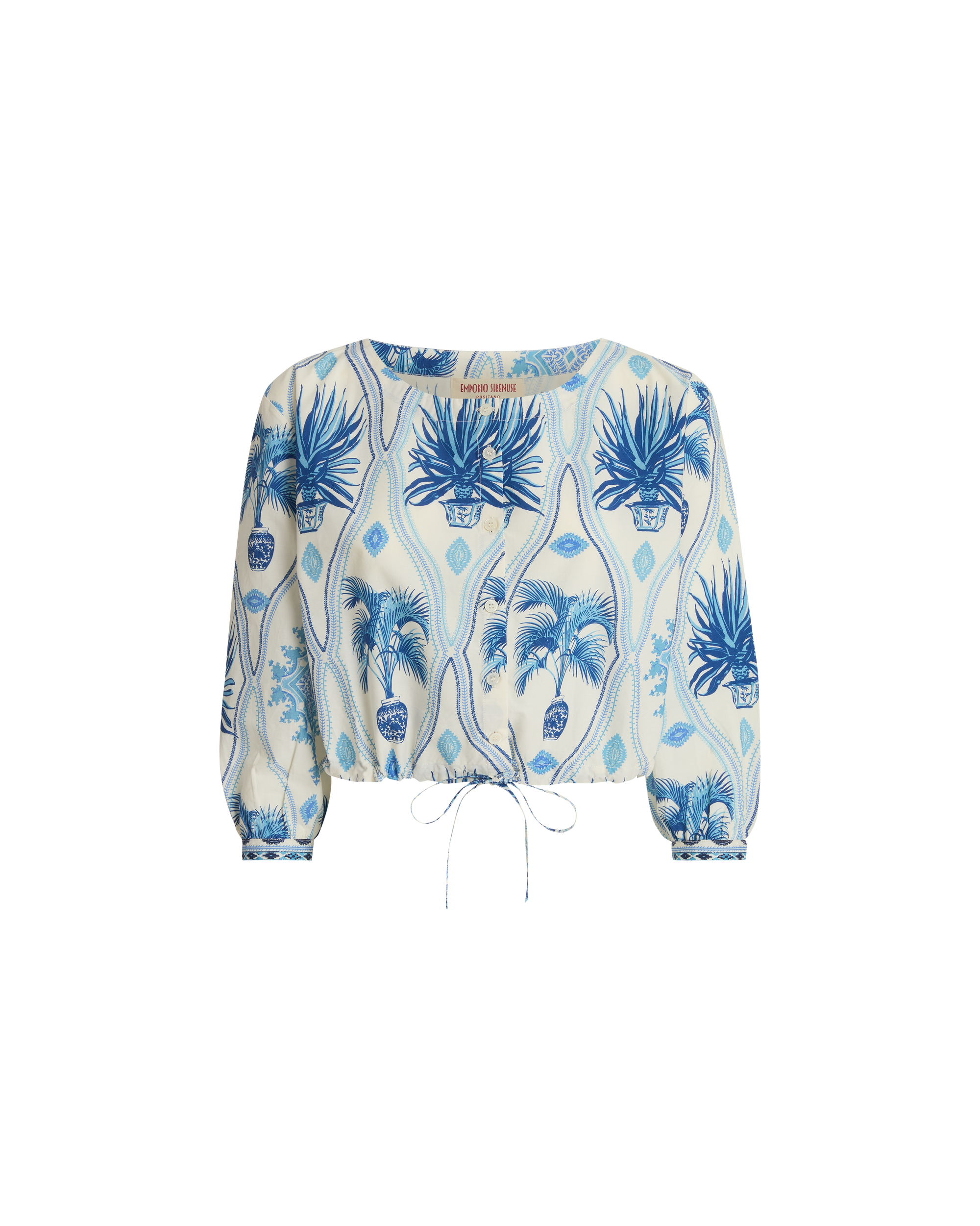 Blouse courte Jinny - Blue