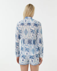 Odetta long sleeve shirt - Blue