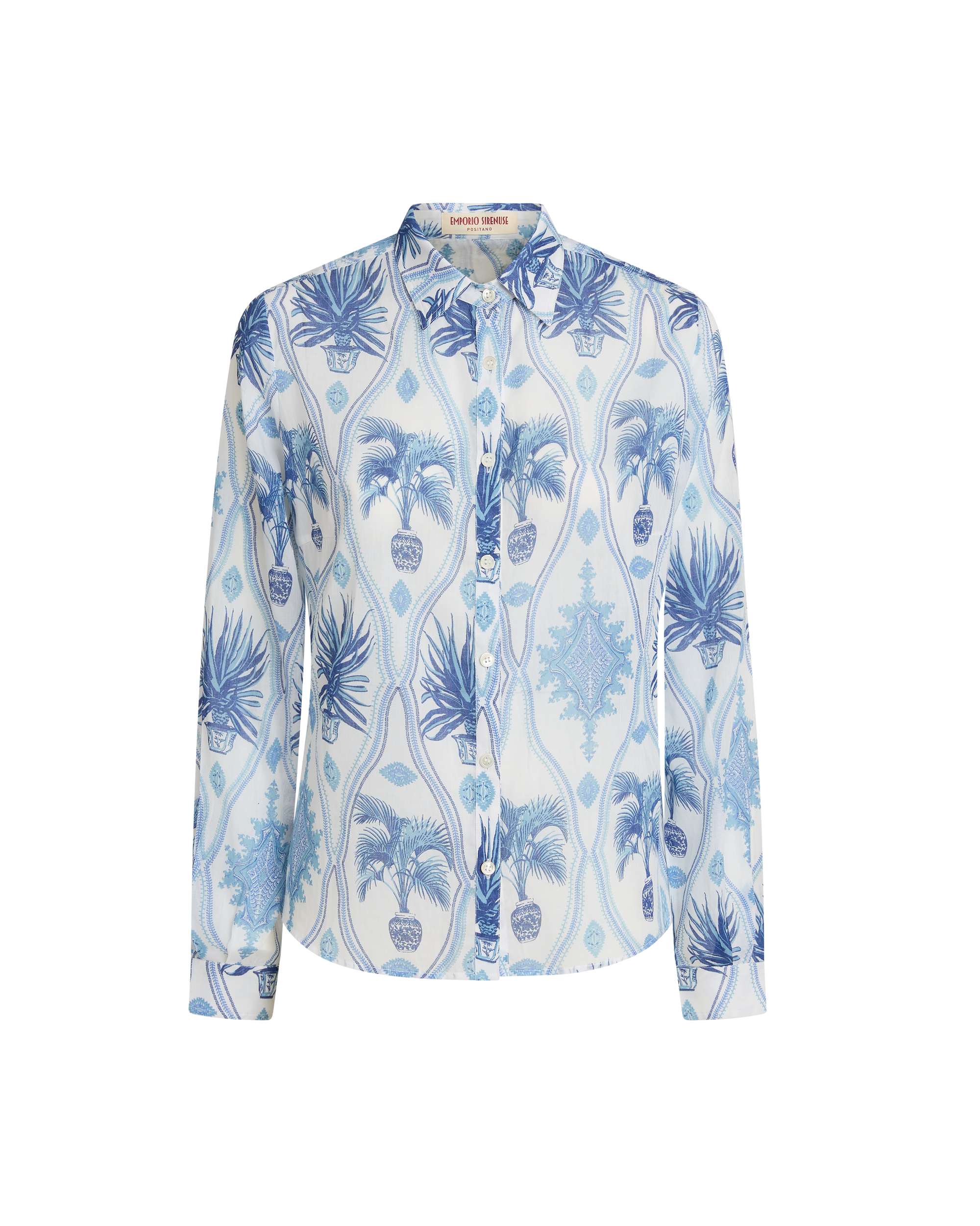 Odetta long sleeve shirt - Blue