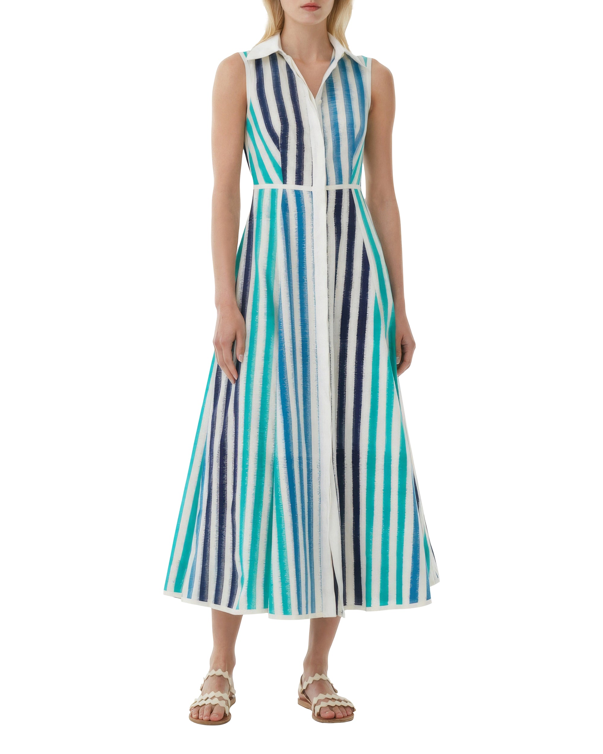 Robe longue Miralda - Ocean