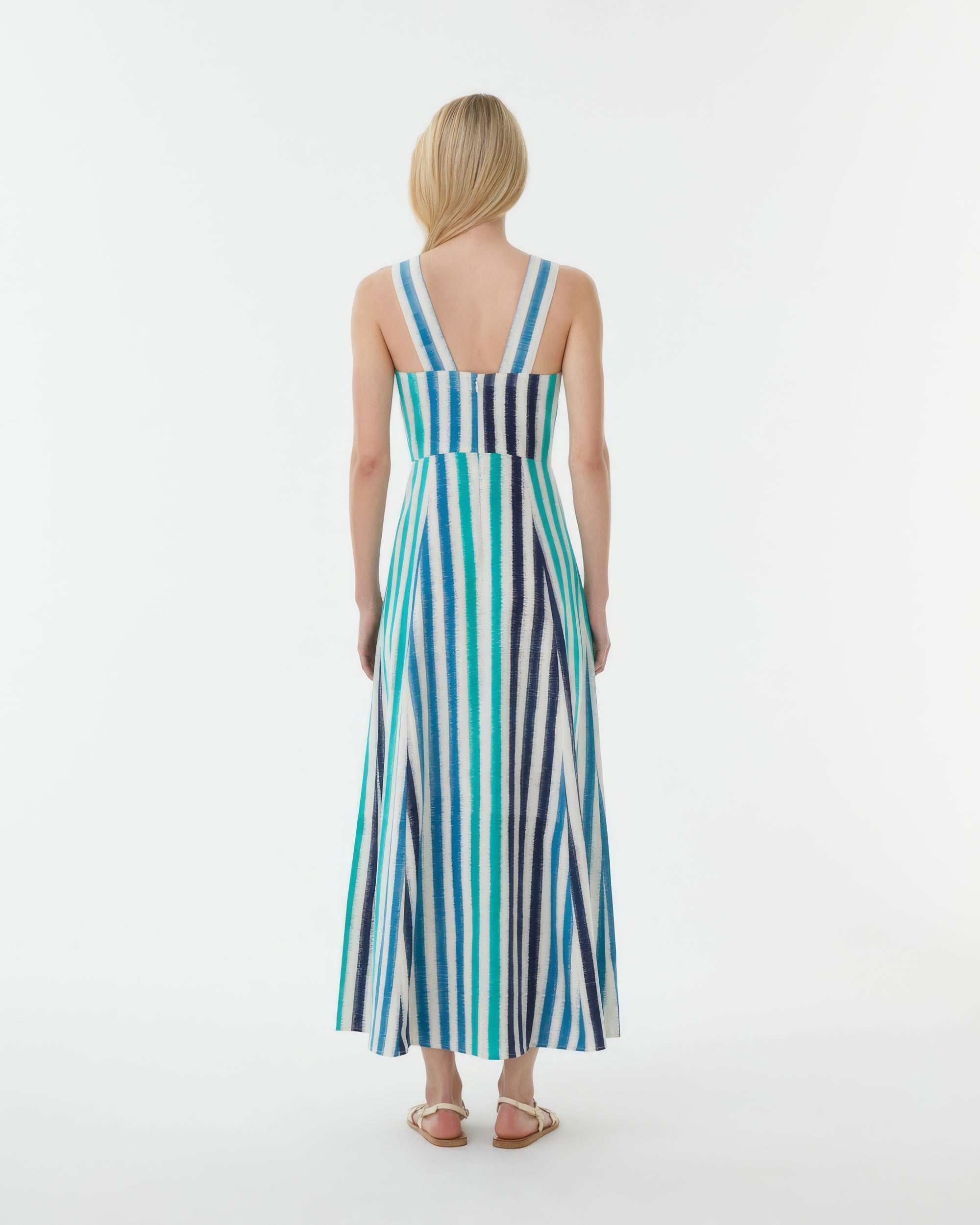 Nellie maxi dress - Ocean