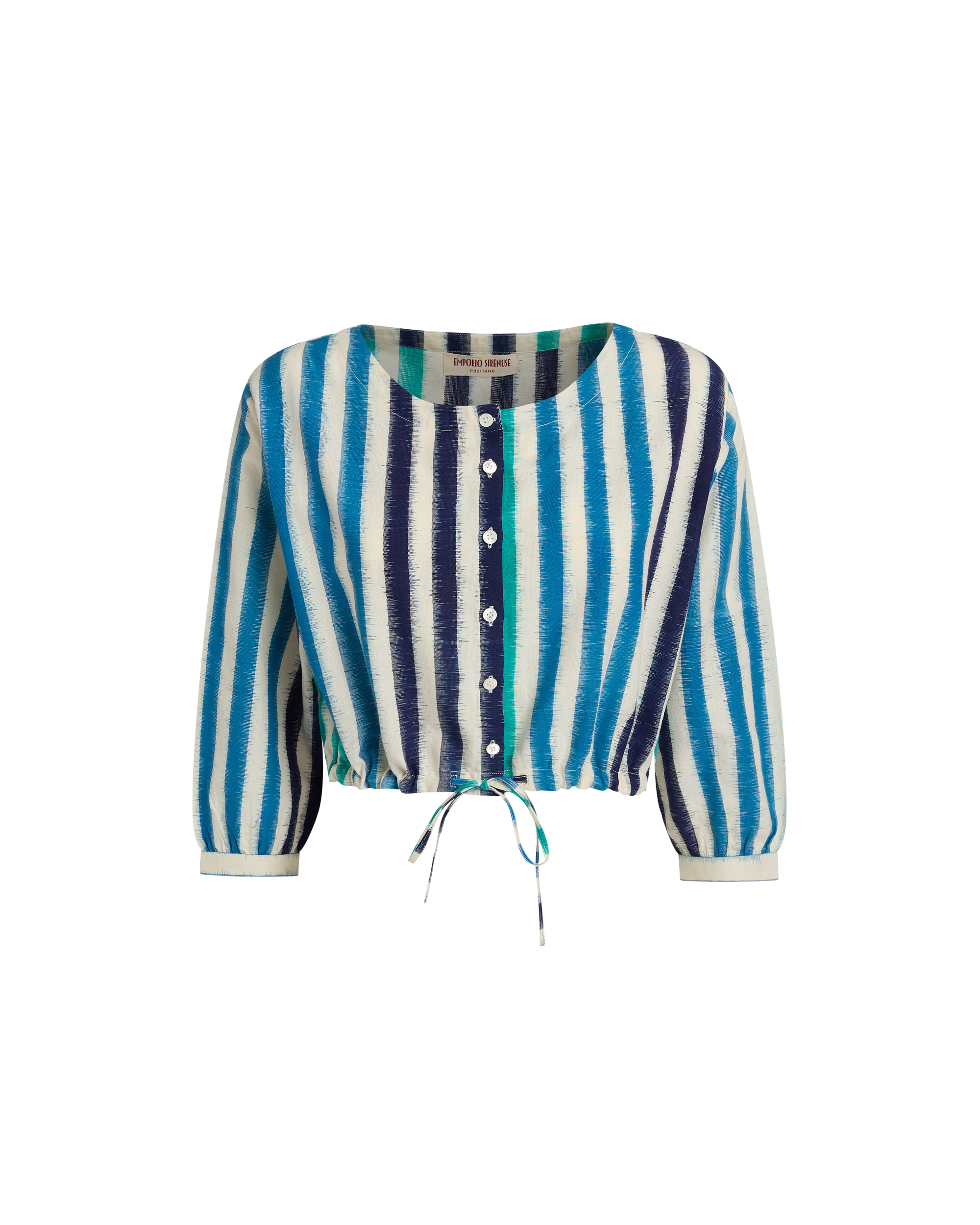 Jinny short blouse - Ocean