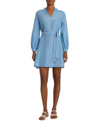 Sansa short caftan - Sky