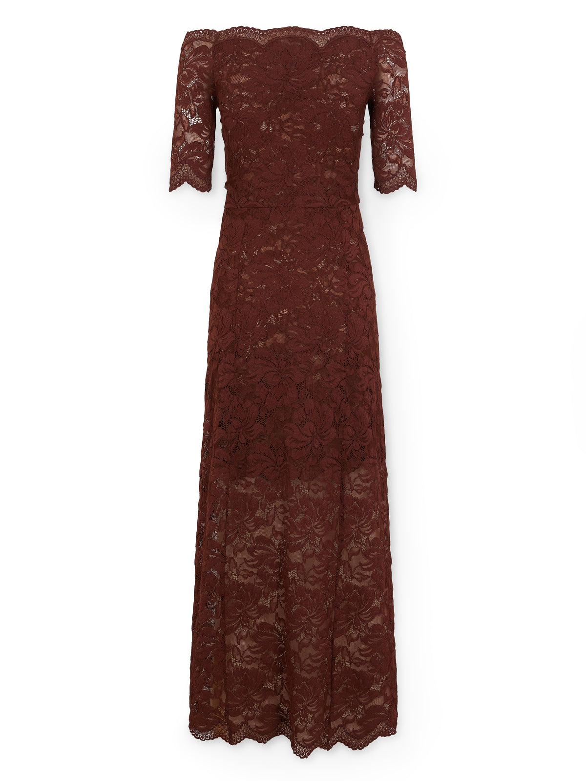 Long dress in lace