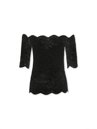 Top in lace