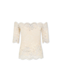 Top in lace