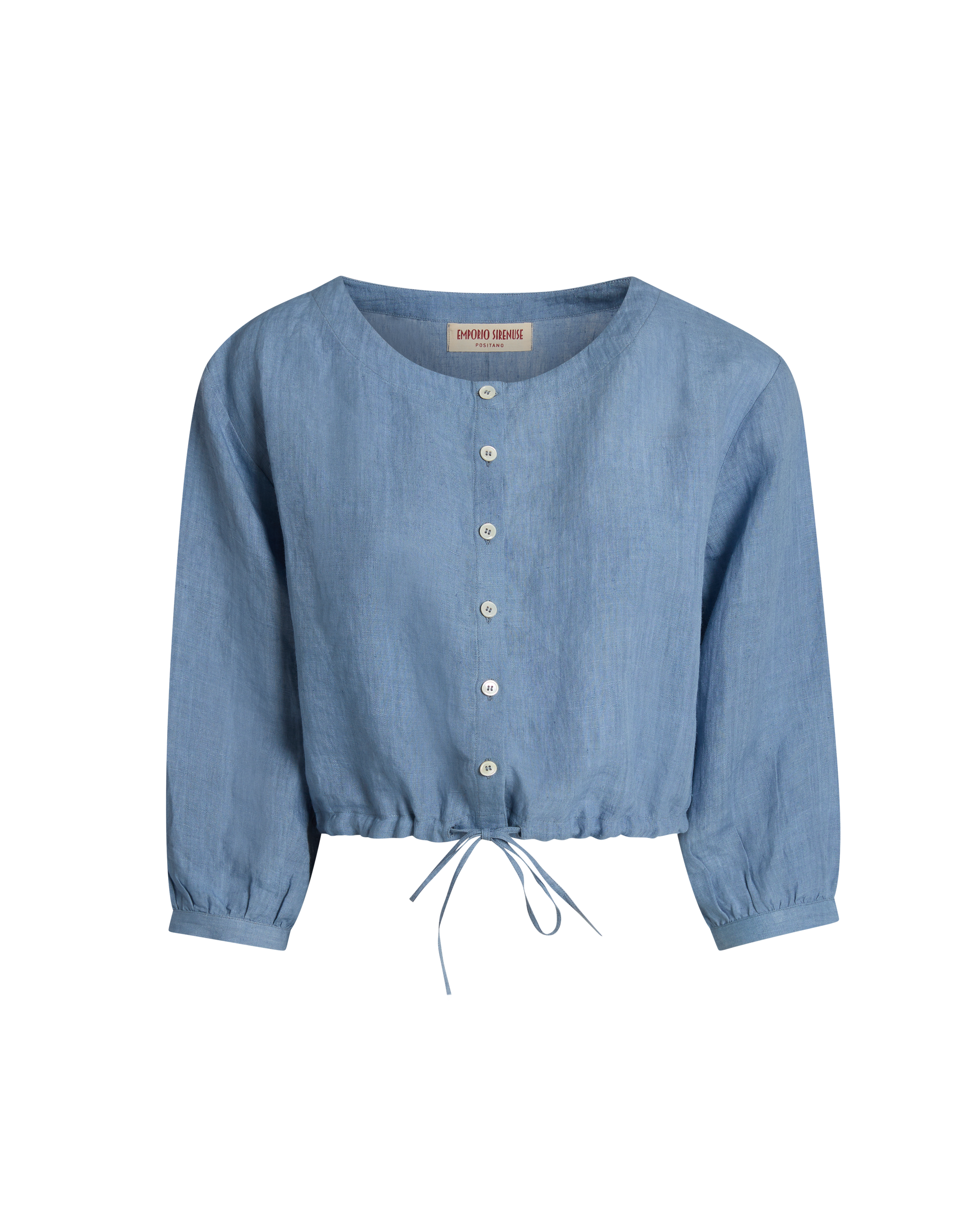 Jinny short blouse - Sky