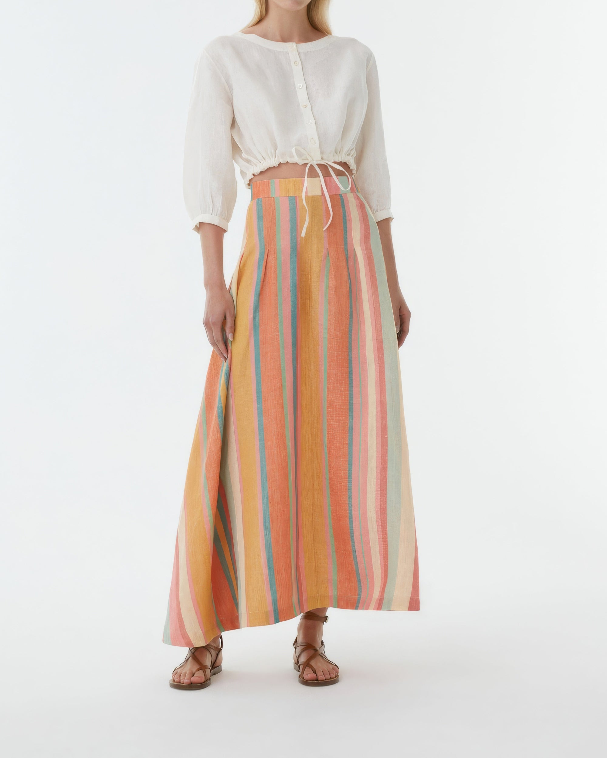 Amelianna maxi skirt - Multicolour