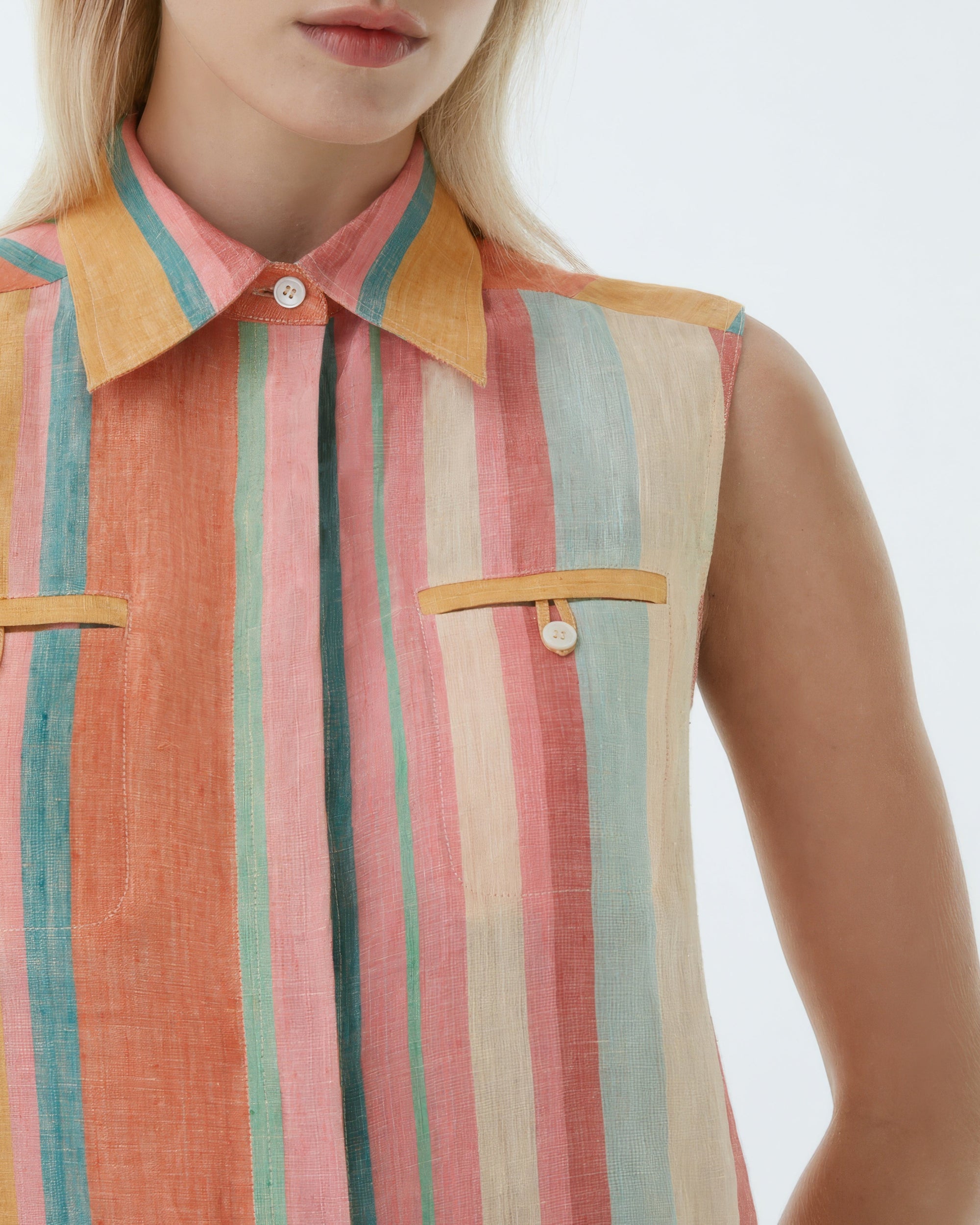 Ylenia sleeveless top - Multicolour