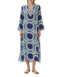 Caftan long Jenna - Blue