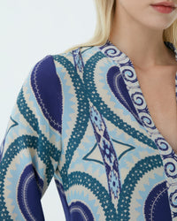 Caftan long Jenna - Blue