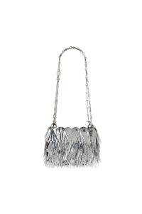 Sparkle nano metallic fur bag