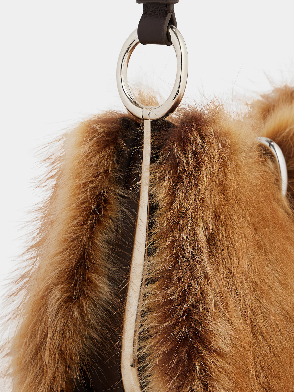 Small ring leather bag