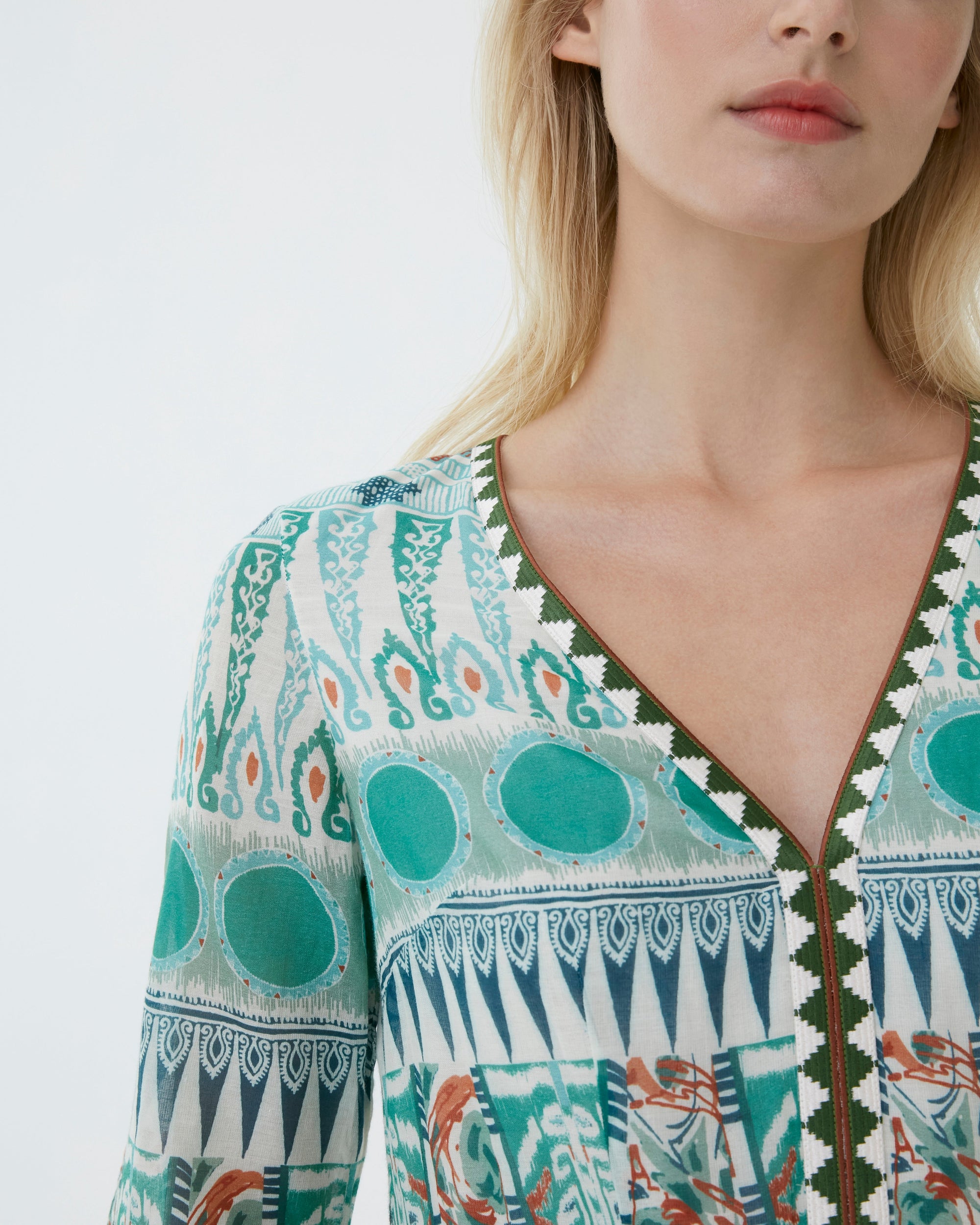 Robe longue Bella - Green