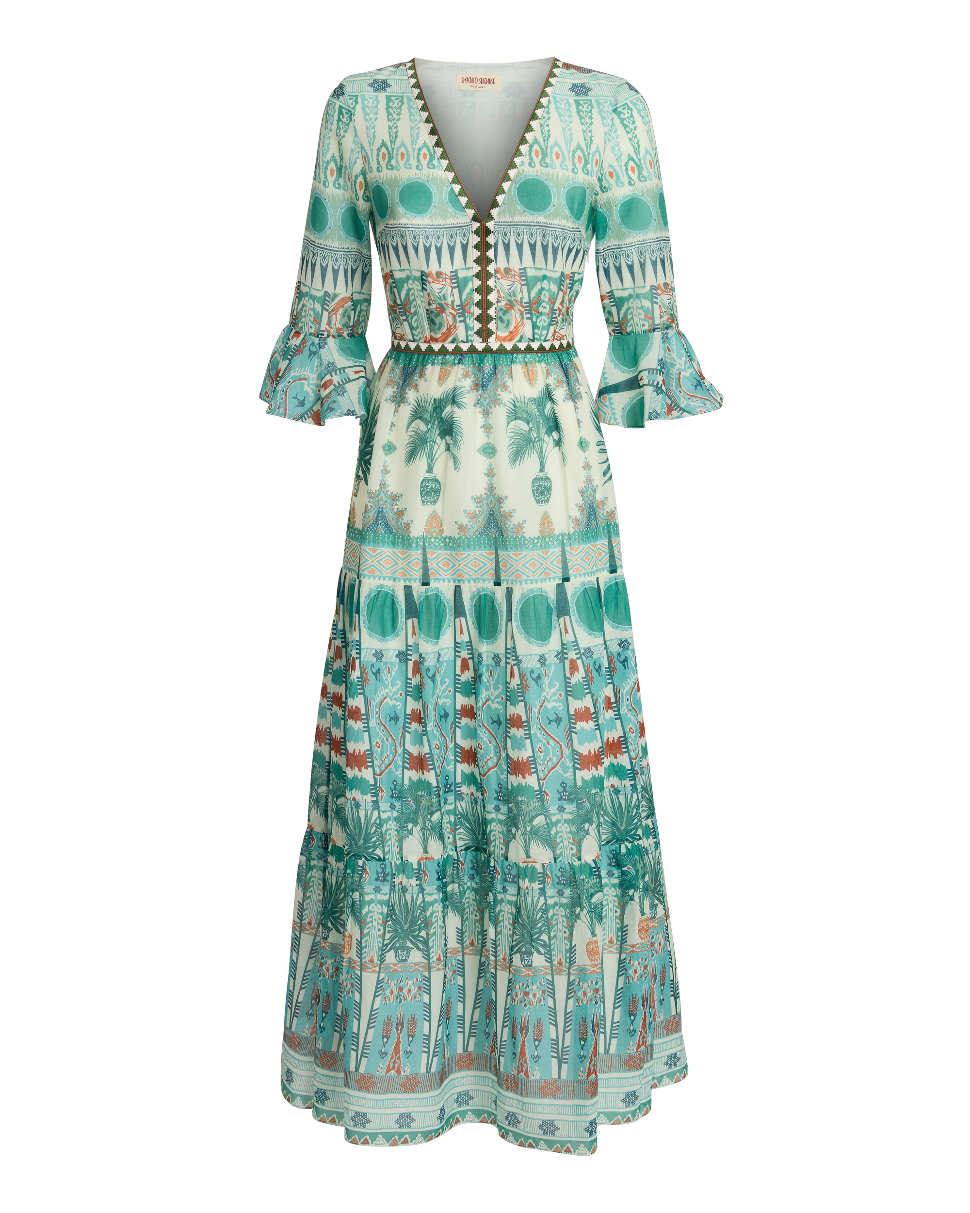 Robe longue Bella - Green