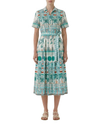 Claudia midi dress - Green