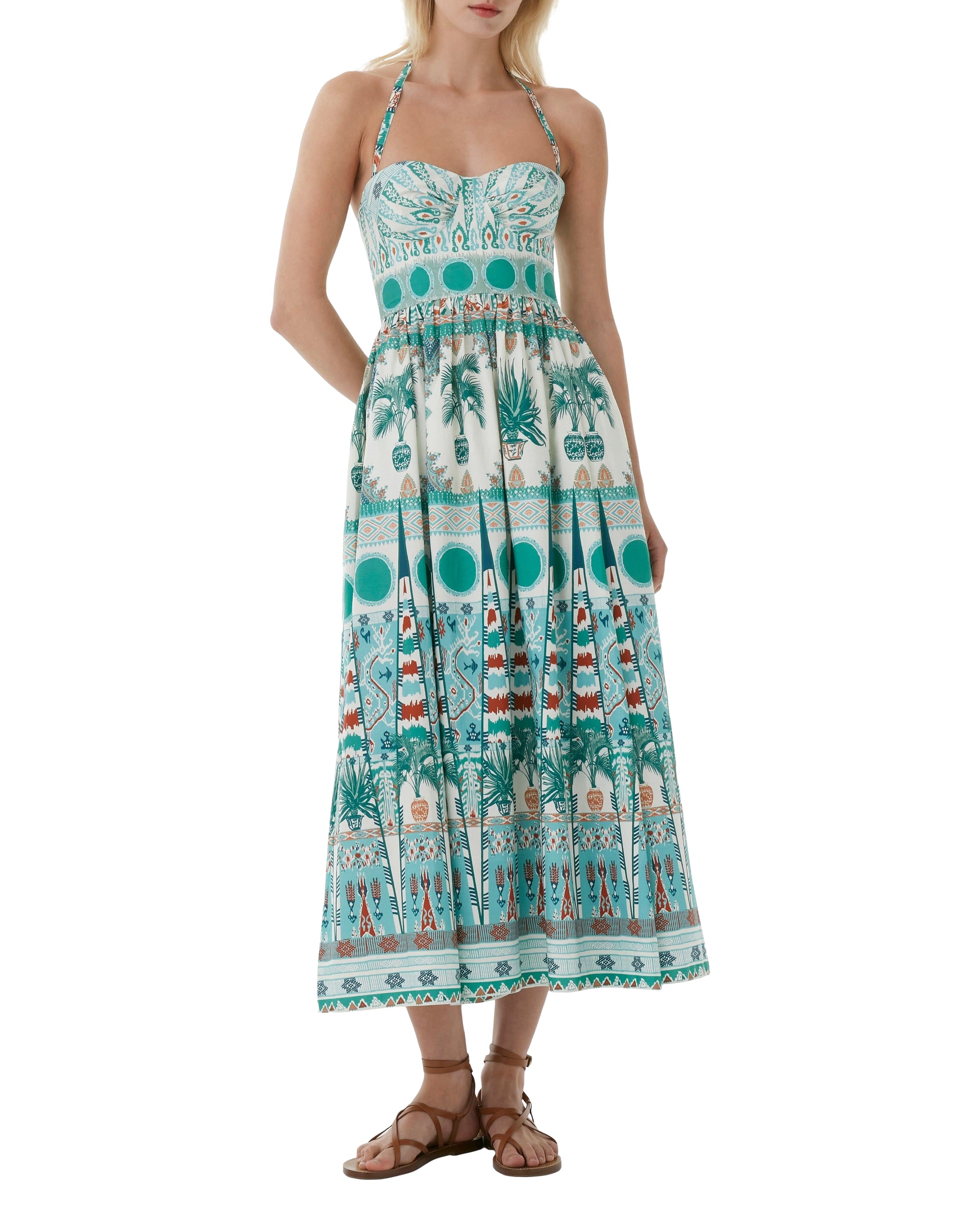 Johanna maxi dress - Green