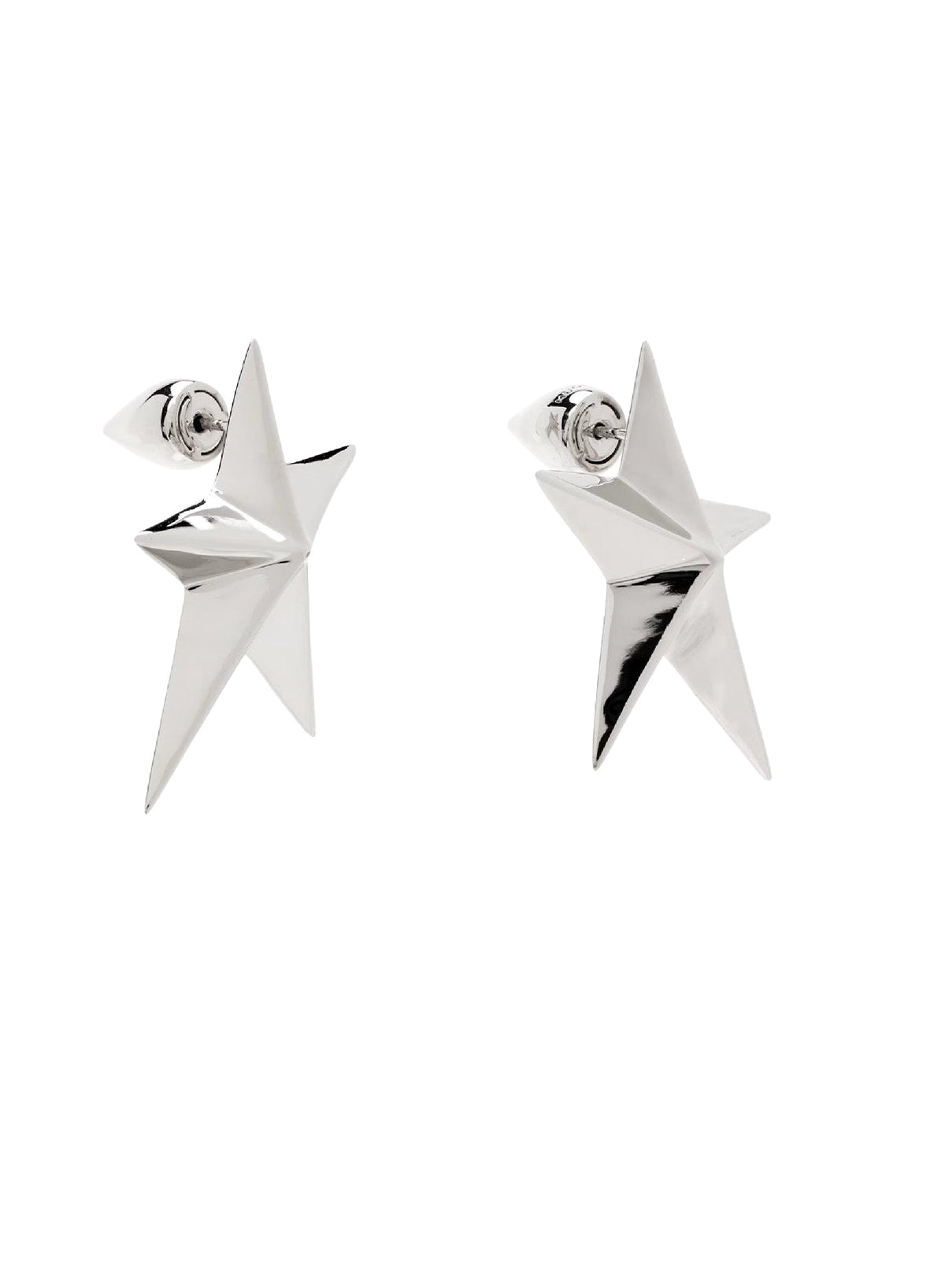 SILVER // star earrings