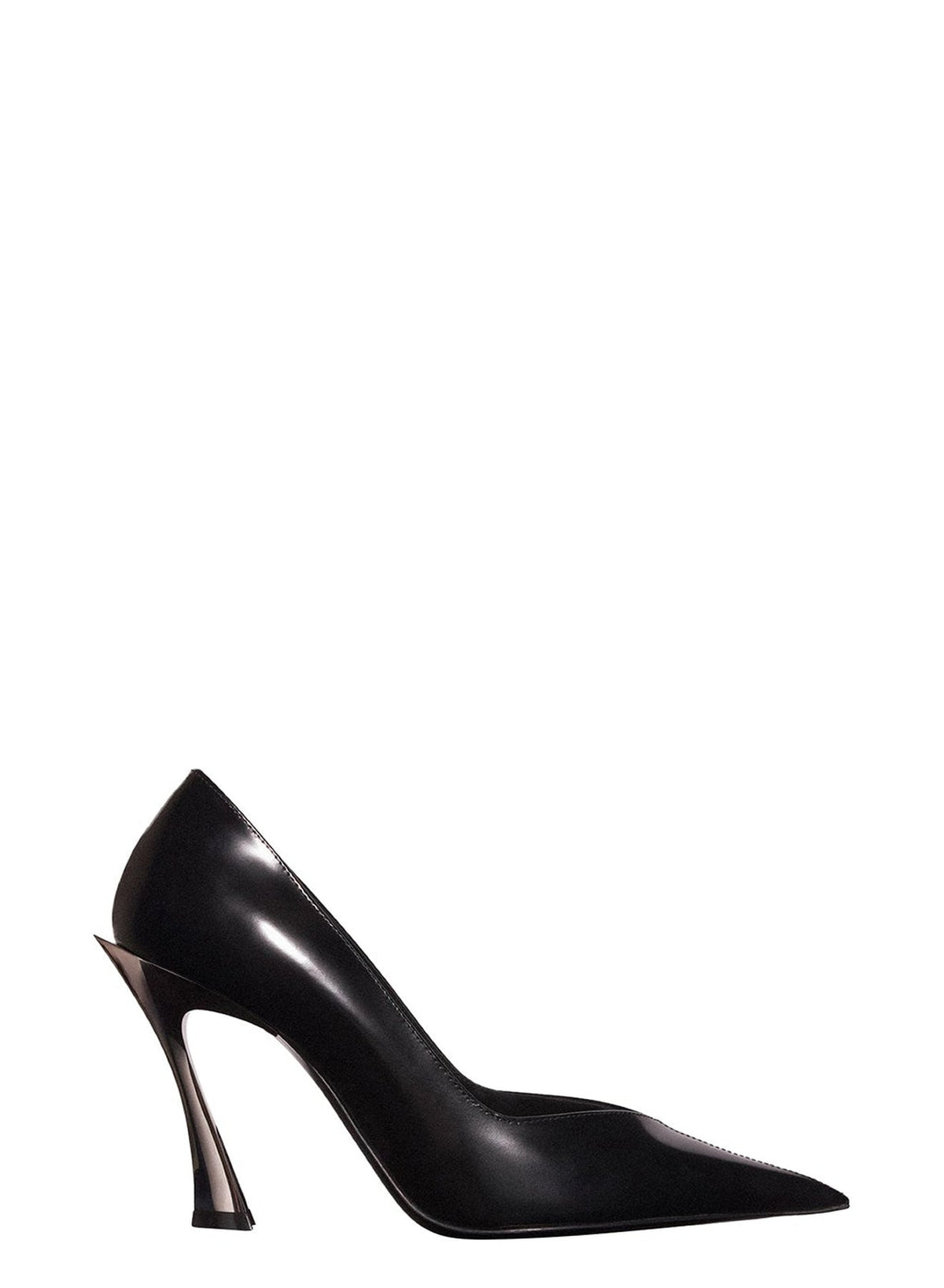 BLACK // kitten strappy sandal