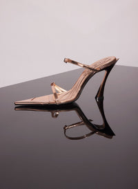 COPPER // copper leather fang 95 sandals