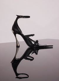 STRAPPY NUDE LEATHER CLASSIC 95 SANDALS