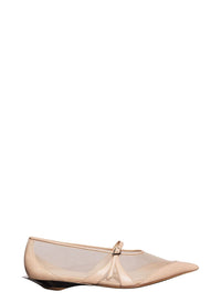 Ballerines Fang 40 en mesh - Nude