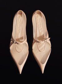 BLACK MESH FANG BALLERINA