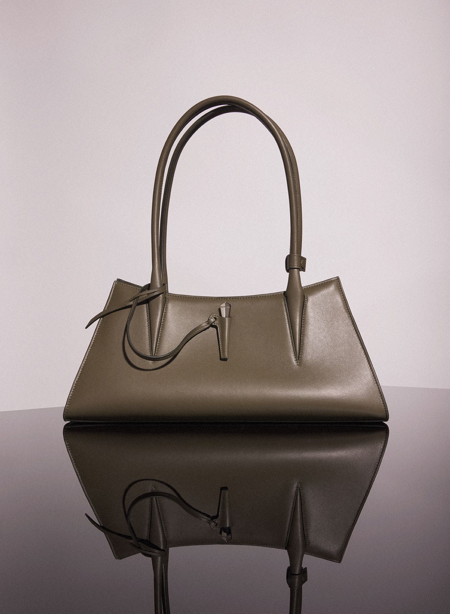 LEATHER KHAKI MU1025-25P1JU0566470_1014
