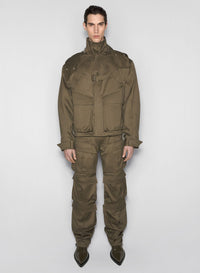 BLACK CARGO JACKET
