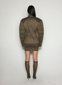 BLACK CARGO JACKET