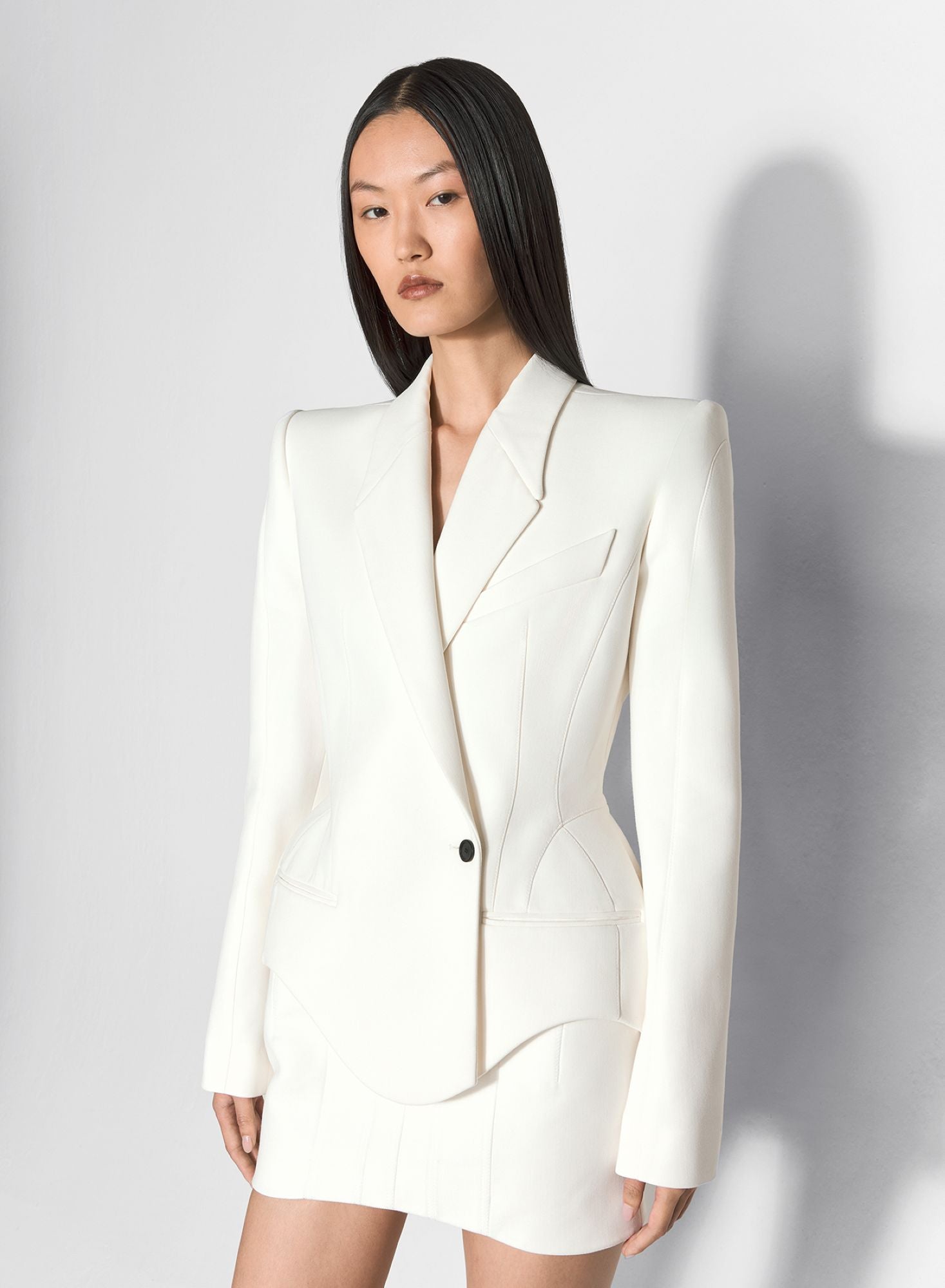WHITE MUGLER SIGNATURE JACKET