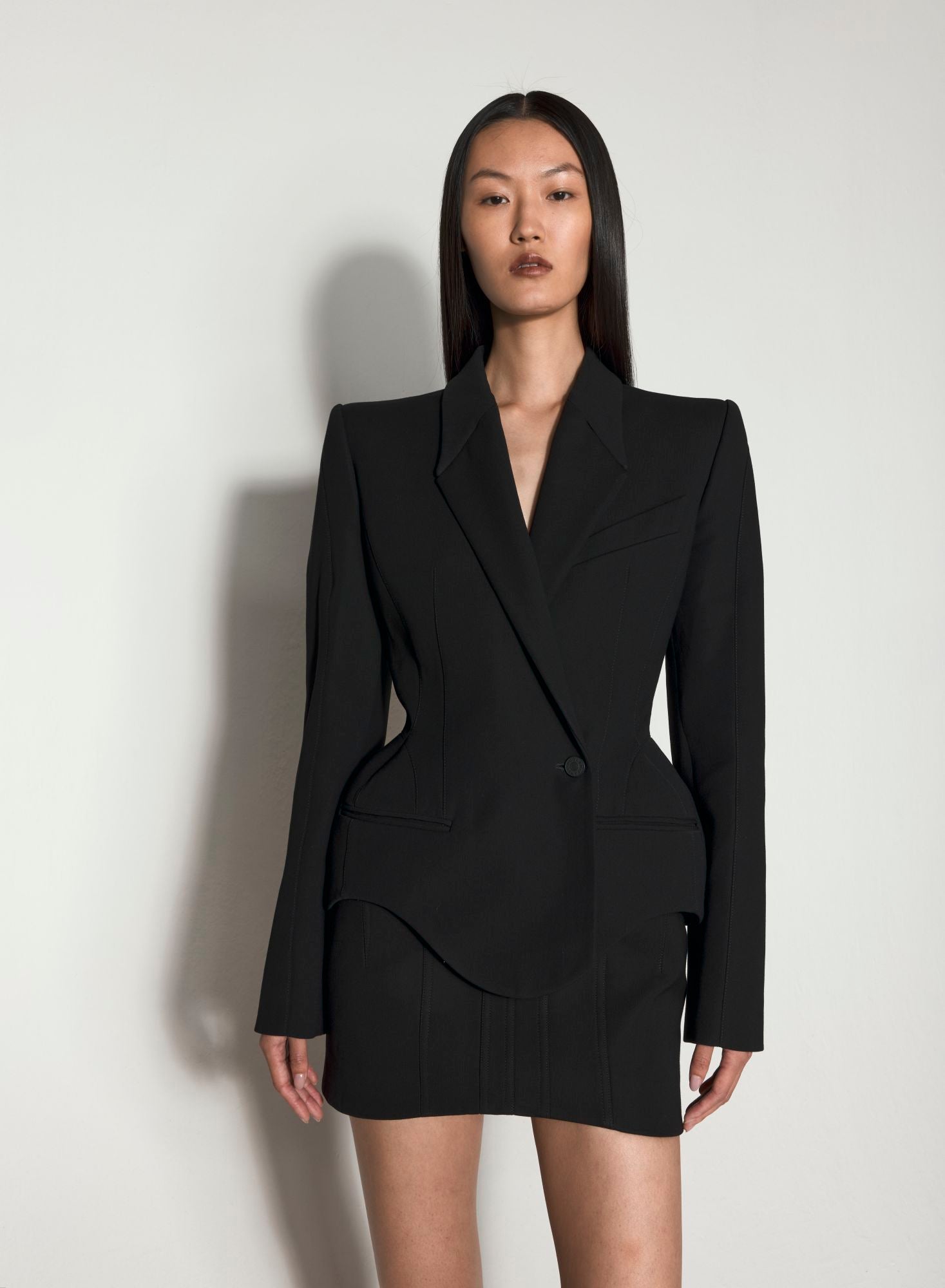 WHITE MUGLER SIGNATURE JACKET