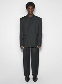 PINSTRIPE OVERSIZED TAILORING JACKET