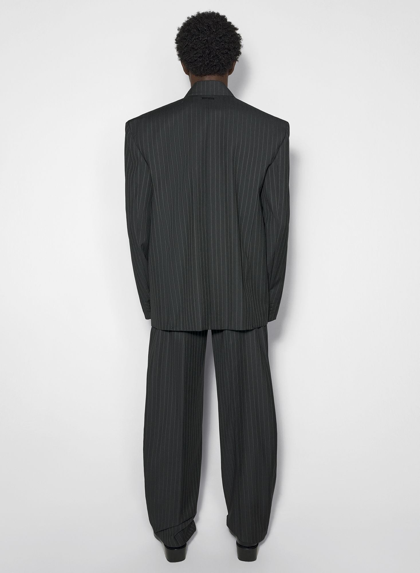 PINSTRIPE OVERSIZED TAILORING JACKET
