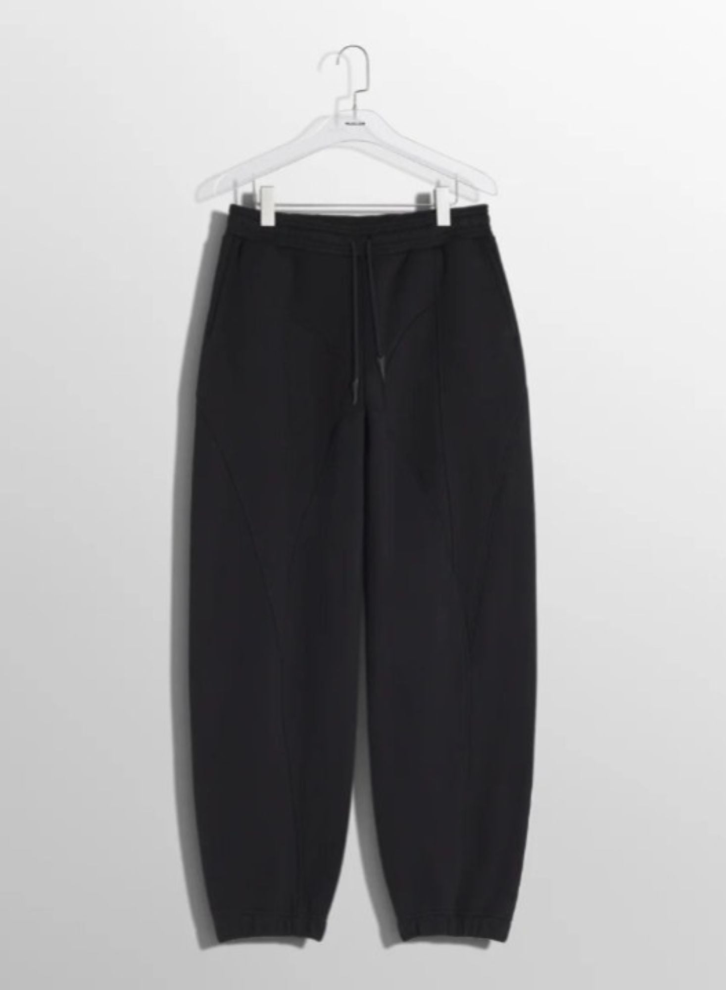 BLACK LIGHT FLEECE TRACK PANTS