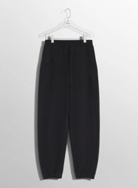 BLACK LIGHT FLEECE TRACK PANTS