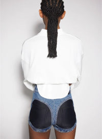 Blouse polo corseté - Snow