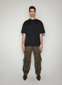 BLACK MUGLER SIGNATURE T-SHIRT