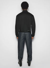 RAW BLUE BI-COLOR DENIM JACKET