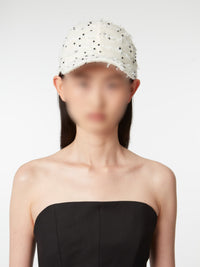 CASQUETTE DE BASEBALL EN TWEED